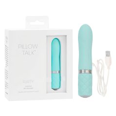 Pillow Talk Flirty - oplaadbare vibrator - turquoise
