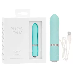 Pillow Talk Flirty - oplaadbare staafvibrator (turkoois)