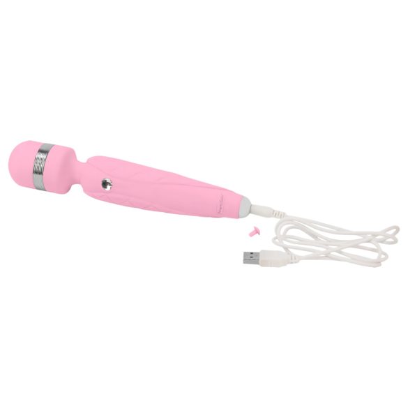 Pillow Talk Cheeky Wand - oplaadbare massage‑vibrator (roze)
