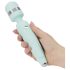 Pillow Talk Cheeky Wand - oplaadbare massage vibrator - turquoise