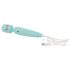 Pillow Talk Cheeky Wand - oplaadbare massage vibrator - turquoise