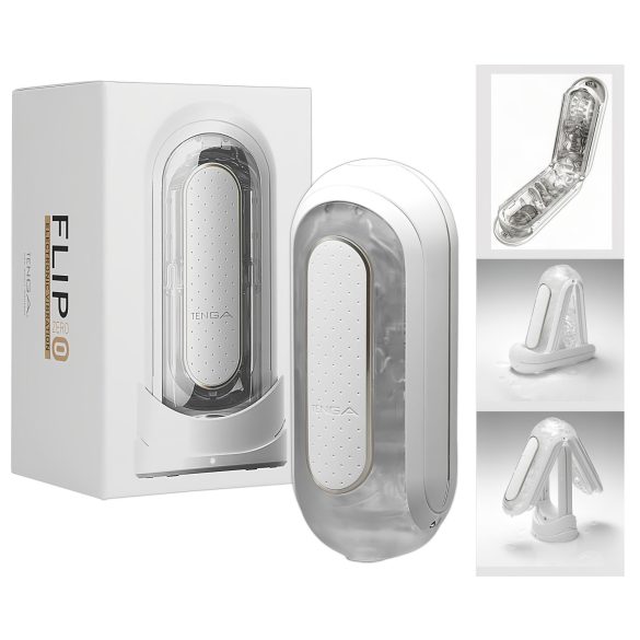 TENGA Flip Zero - vibrerende masturbator - wit