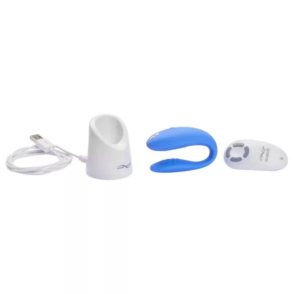 We-Vibe Match - koppel vibrator - waterdicht oplaadbaar - blauw