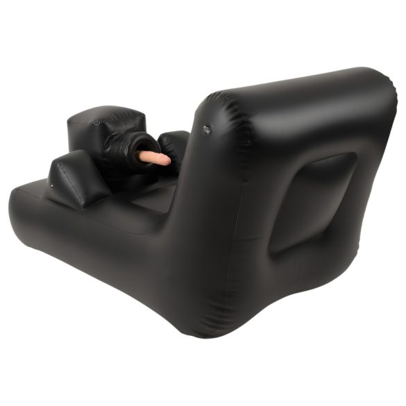 Dark Magic - elektrische seksspeeltjes met bed (zwart)