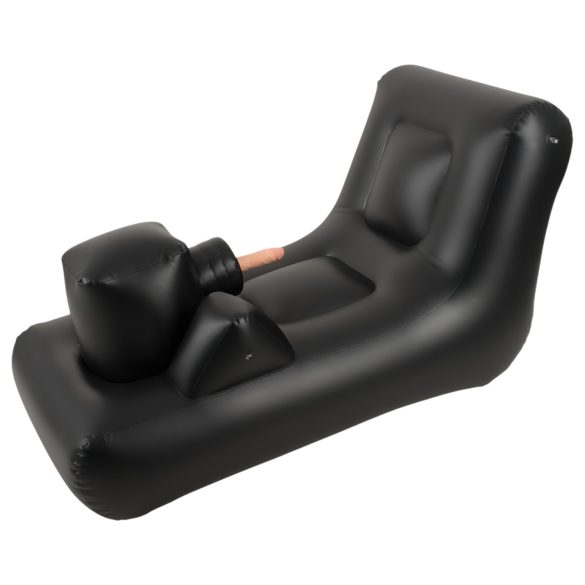 Dark Magic - elektrische seksspeeltjes met bed (zwart)