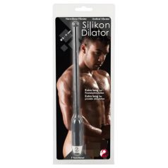   You2Toys DILATOR - siliconen, vibrerende dilator - zwart (8-11mm)