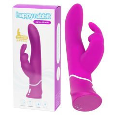   Happyrabbit Curve - rabbit vibrator - waterdicht - siliconen - paars
