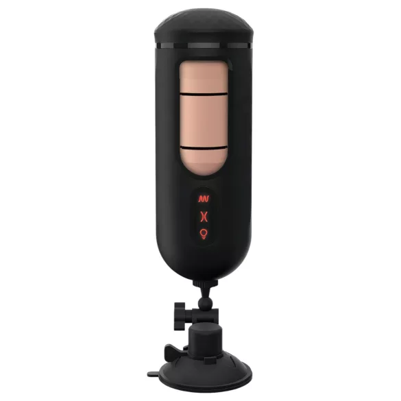 PDX Elite Mega Milker - automatische penis masturbator - vibrerend - zwart