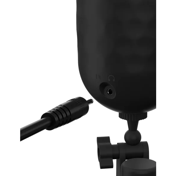 PDX Elite Mega Milker - automatische penis masturbator - vibrerend - zwart