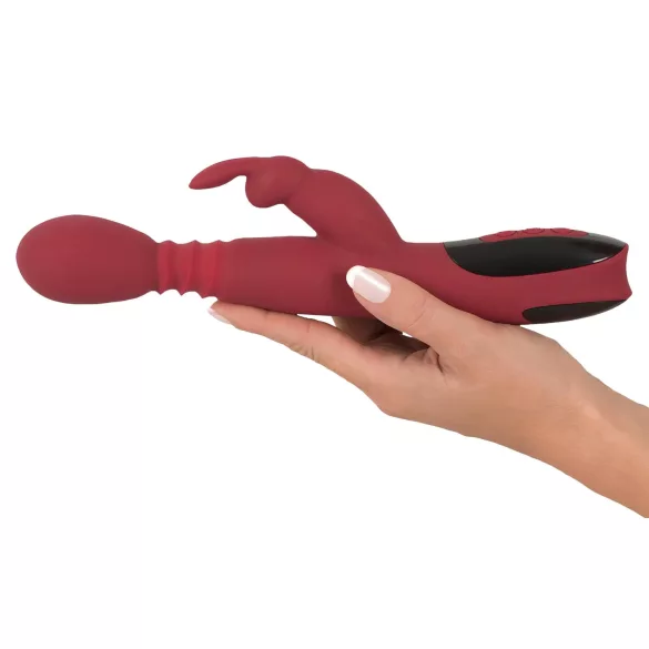 You2Toys - G-spot vibrator - stotend draaiend verwarmd - rood