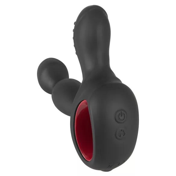 You2Toys - prostaat vibrator - roterend en verwarmend - zwart