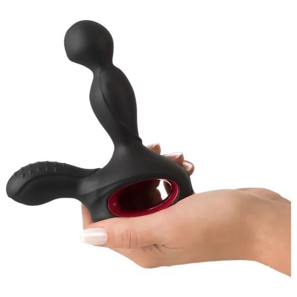 You2Toys - prostaat vibrator - roterend en verwarmend - zwart