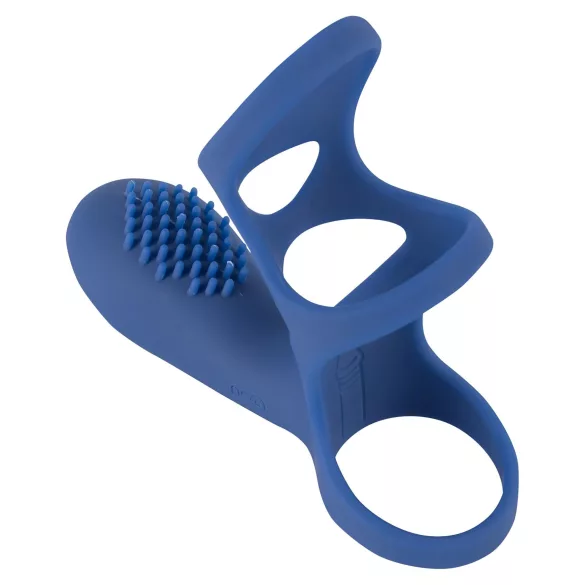 SMILE Couple - vibrerende penismanchet - oplaadbaar - blauw