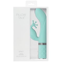   Pillow Talk Kinky - oplaadbare G-spot vibrator, 2 motoren (turkoois)