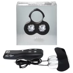 HOT Octopuss JETT - penistopje vibrator - 2 motoren - zwart