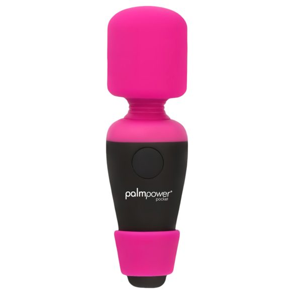 PalmPower - mini vibrator wand - compact formaat - roze/zwart