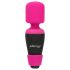 PalmPower - mini vibrator wand - compact formaat - roze/zwart