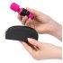 PalmPower - mini vibrator wand - compact formaat - roze/zwart