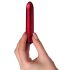Scarlet Velvet - mini lipstick vibrator - 10 standen - rood