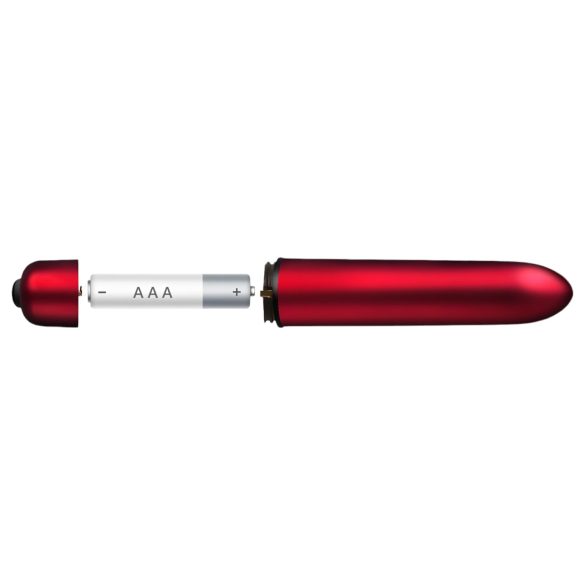 Scarlet Velvet - mini lipstick vibrator - 10 standen - rood