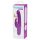 Happyrabbit Realistische Slanke Vibrator met Clitorisarm (paars) - Oplaadbaar
