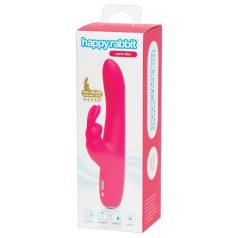 Happyrabbit Curve Slim - rabbit vibrator - waterdicht - pink