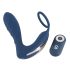You2Toys - Prostaat vibrator met penisring - siliconen - blauw
