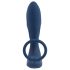 You2Toys - Prostaat vibrator met penisring - siliconen - blauw