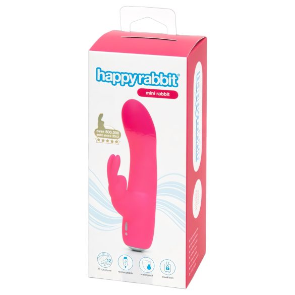 Happyrabbit Mini - oplaadbare roze vibrator