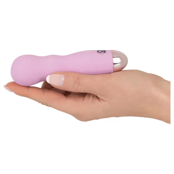 You2Toys - Cuties Mini Rose - oplaadbare, golvende vibrator (roze)