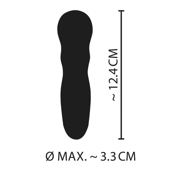 You2Toys - Cuties Mini Rose - oplaadbare, golvende vibrator (roze)