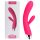 Svakom Angel - rabbit vibrator met verwarming en waterproof - rood