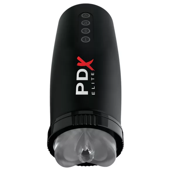 PDX Elite - automatische masturbator - zuigen & op en neer beweging - zwart