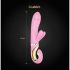 G-Vibe GRabbit - G-spot vibrator - oplaadbaar, 3 motoren - siliconen, roze