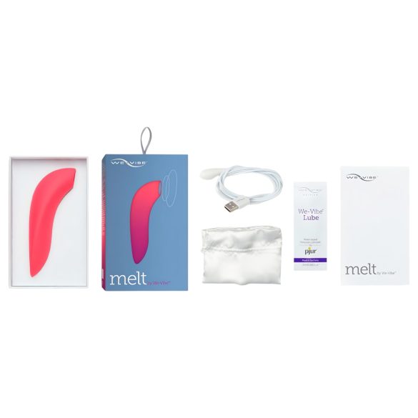 We-Vibe Melt - slimme luchtdruk clitorisstimulator (koraal)