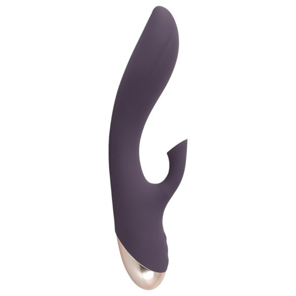 Javida - vibrator met clitorisstimulator - waterdicht - paars