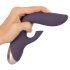 Javida - vibrator met clitorisstimulator - waterdicht - paars