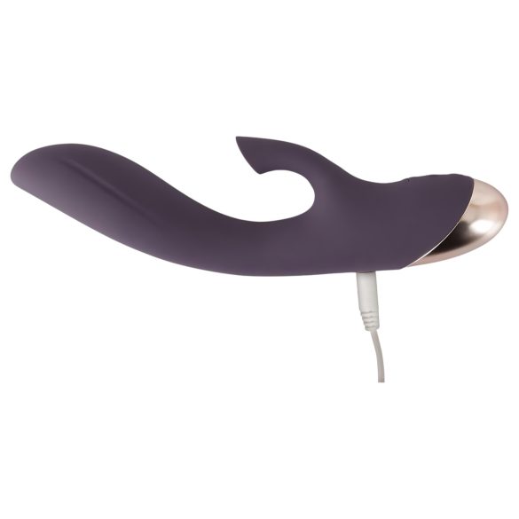 Javida - vibrator met clitorisstimulator - waterdicht - paars