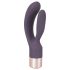 You2Toys - Vibrator met clitorisstimulator - oplaadbaar - paars