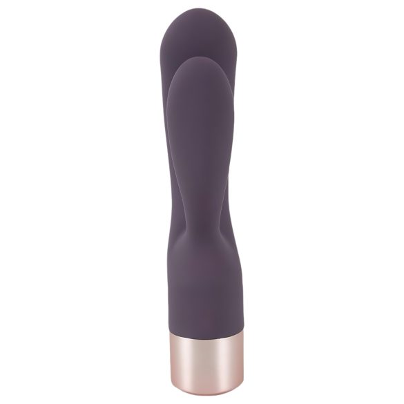 You2Toys - Vibrator met clitorisstimulator - oplaadbaar - paars
