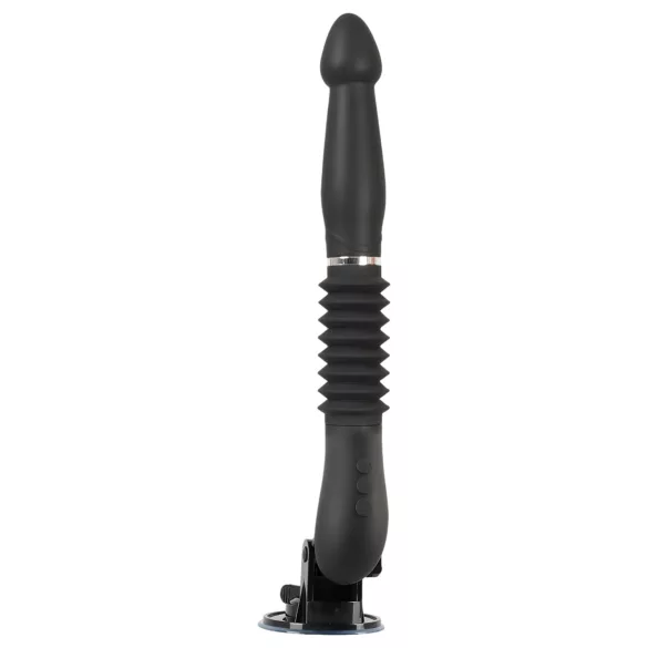 You2Toys - seksspeelgoed machine - oplaadbare stoot vibrator - zwart