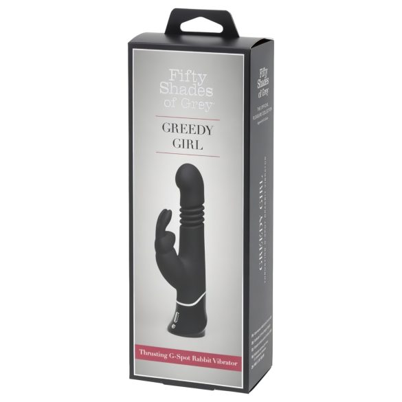 Fifty Shades of Grey Greedy Girl - stoot vibrator - zwart