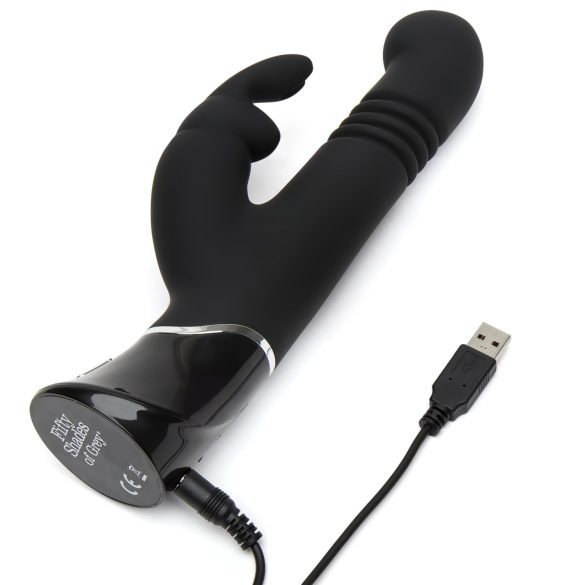 Fifty Shades of Grey Greedy Girl - stoot vibrator - zwart