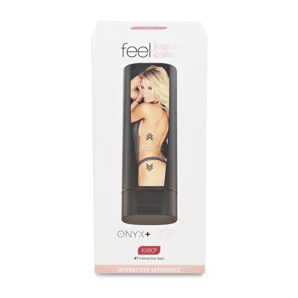 Kiiroo Onyx+ Jessica Drake - interactieve masturbator - zwart