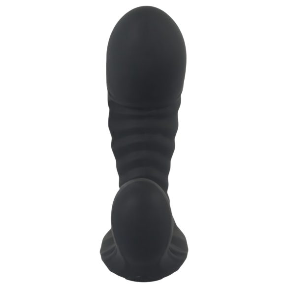 You2Toys - opblaasbare vibrator met afstandsbediening - zwart