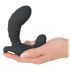 You2Toys - opblaasbare vibrator met afstandsbediening - zwart