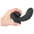 You2Toys - opblaasbare vibrator met afstandsbediening - zwart