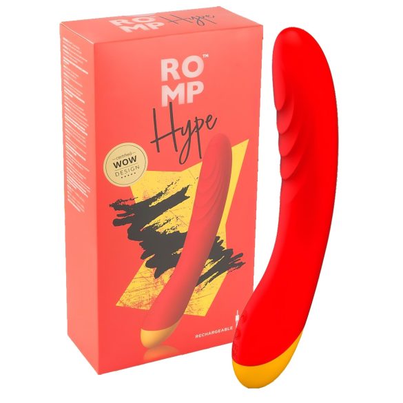 ROMP Hype - G-spot vibrator - waterdicht - oranje