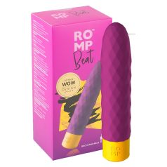 ROMP Beat - oplaadbare, waterdichte staafvibrator (paars)