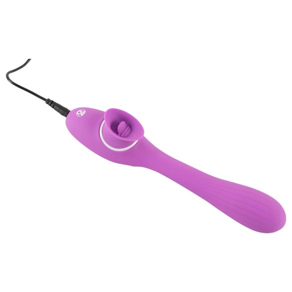 You2Toys - vibrator met 2 functies - oplaadbaar - paars